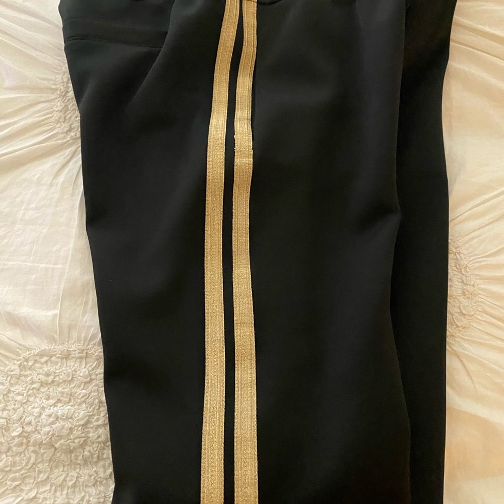 Pam & Gela Gold Striped Pants